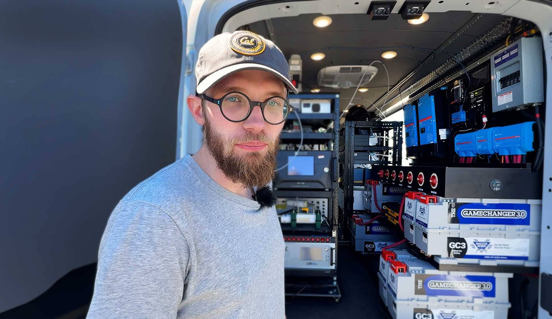 Acest laborator mobil de 800.000 de dolari trebuie să aibă energie electrică non-stop.