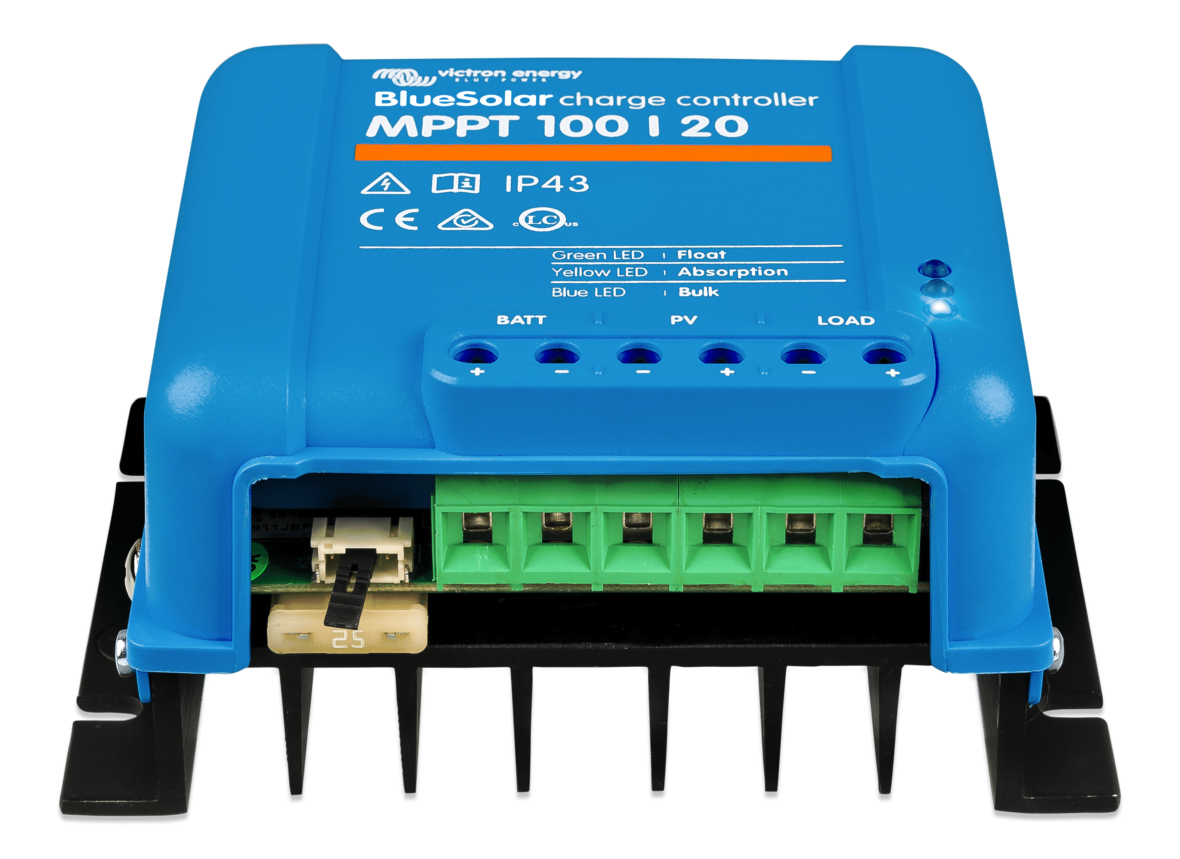 BlueSolar MPPT charge controller 100/20 (front)  thumbnail