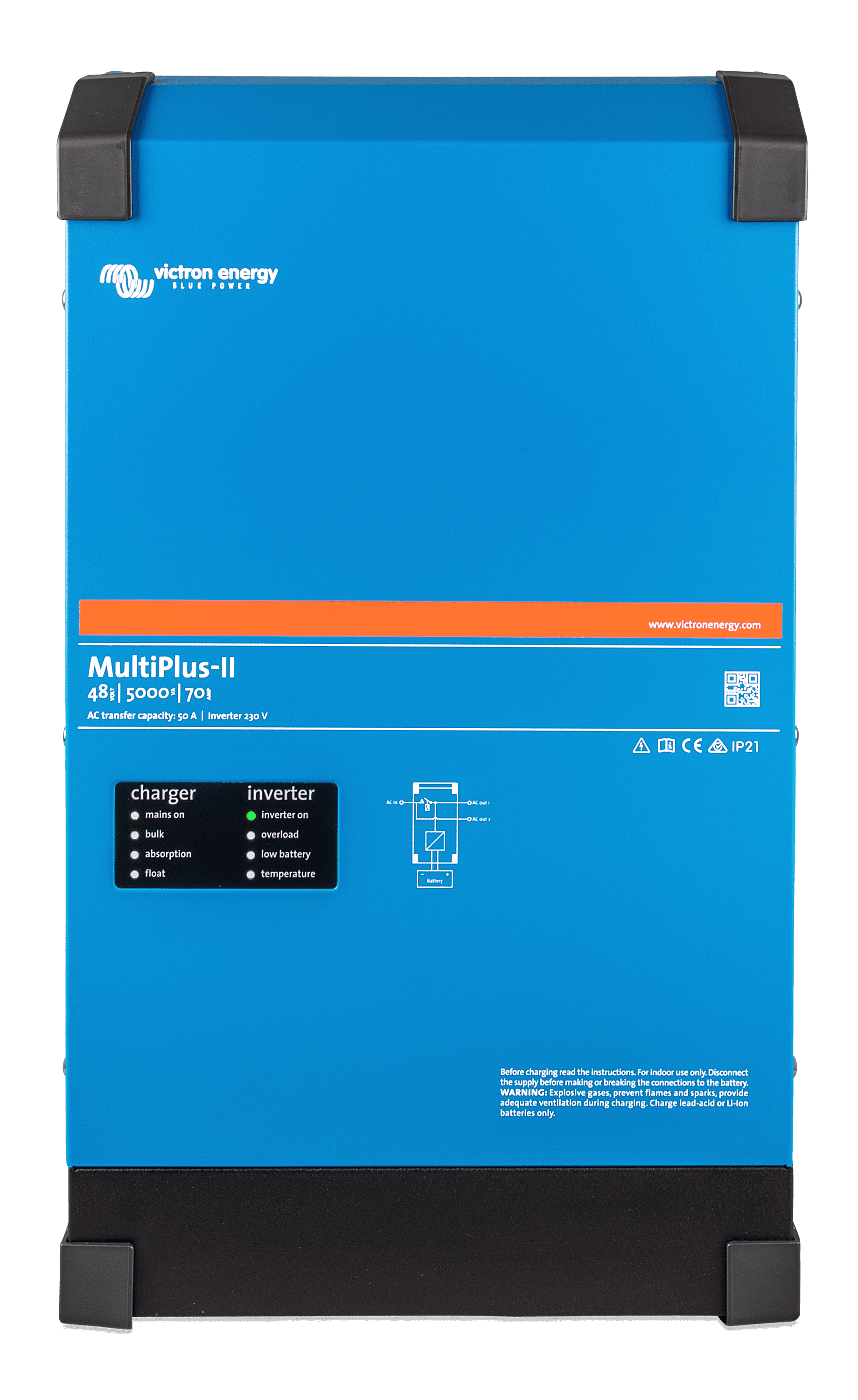 MultiPlus-II 48V 5kVA (front) thumbnail