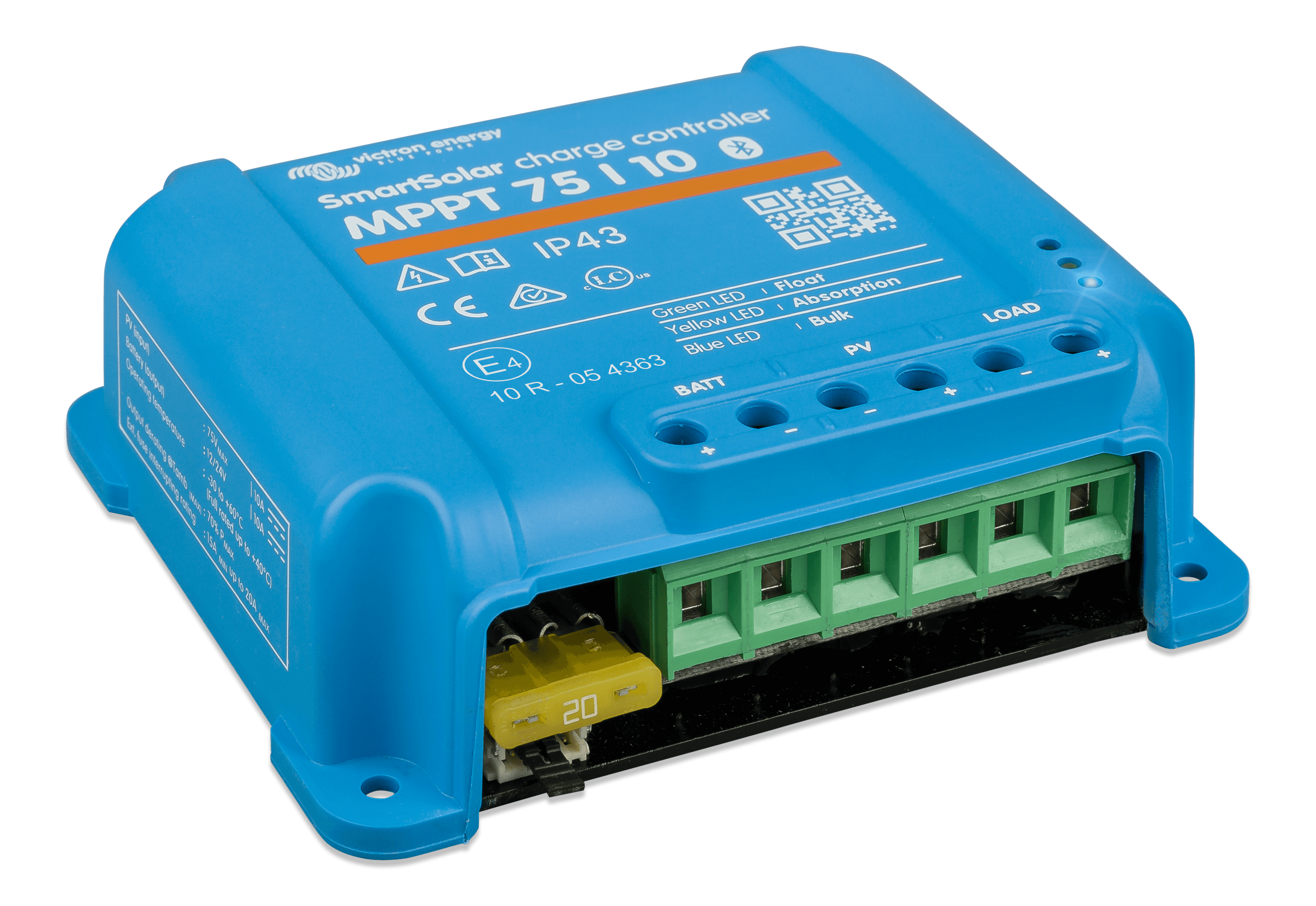 SmartSolar charge controller MPPT 75/10 (left)  thumbnail