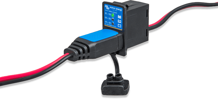 Panoul indicatorului de stare a bateriei