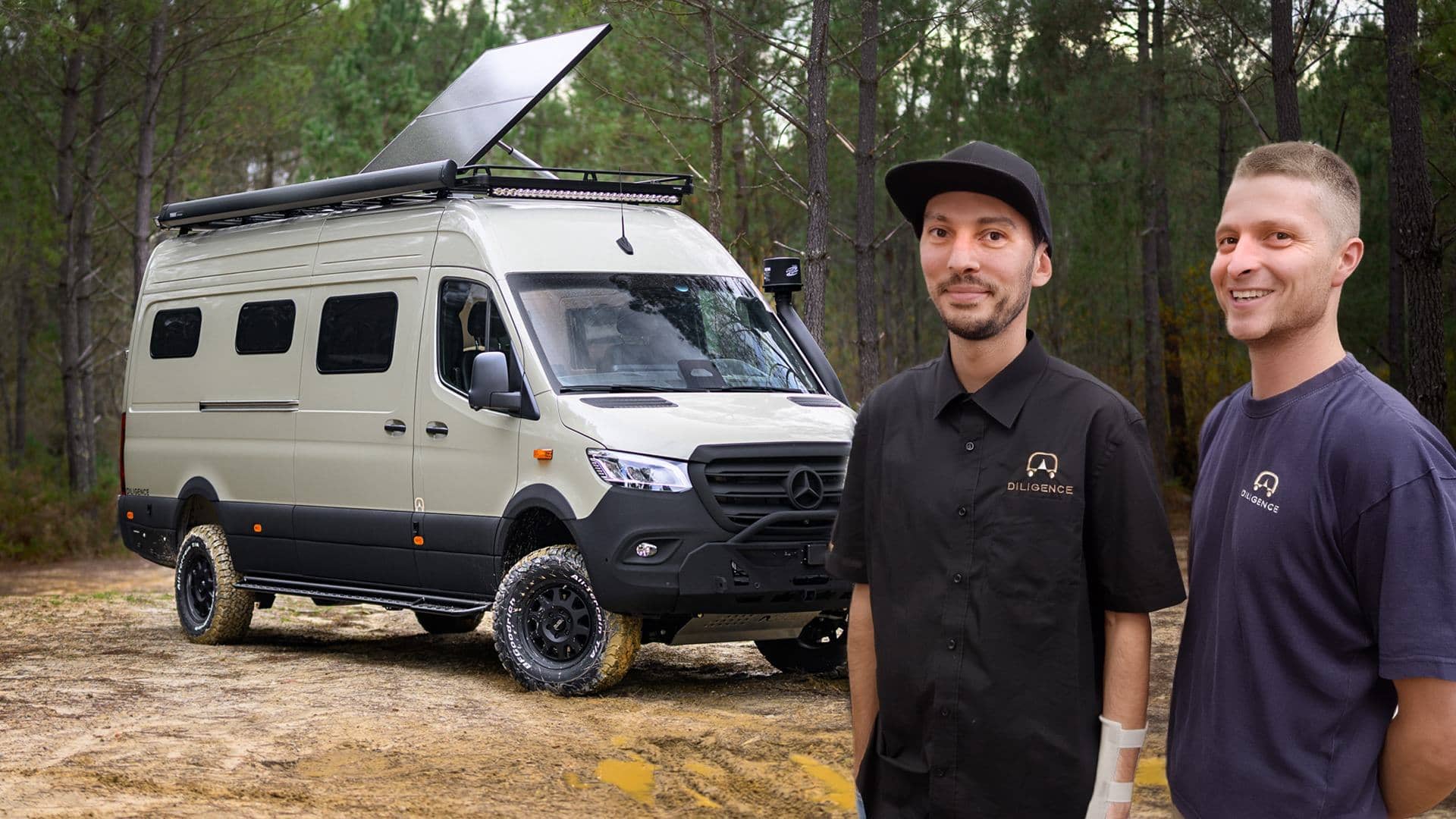 Conversie campervan 4x4 Sprinter fără compromisuri electrice