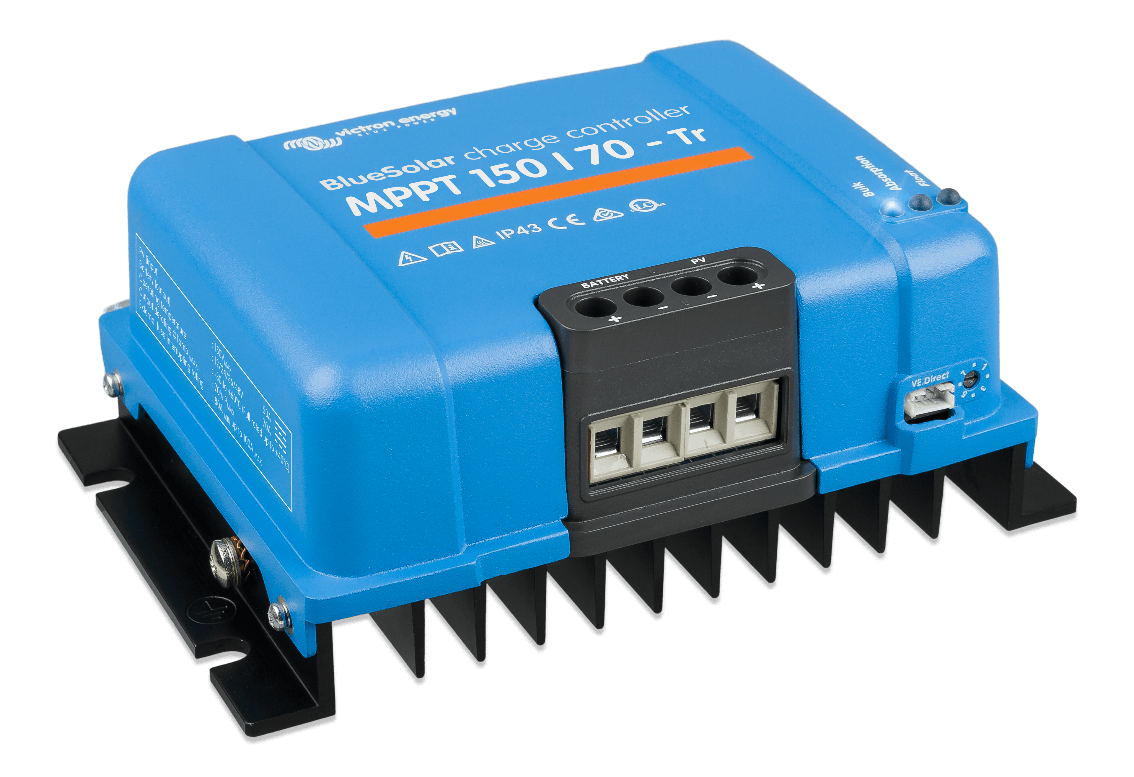 BlueSolar MPPT charge controller 150/70-Tr (left) thumbnail